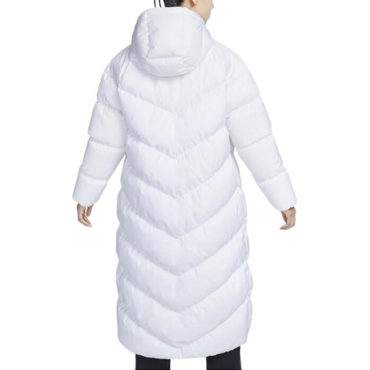 Shop (W) 나이키 화이트 후디 윈드프루프 다운 자켓 HF7894-100