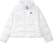 Buy (Women) Nike Winter White Puffer Jacket Long-Sleeve Straight-Cut DH4080-100