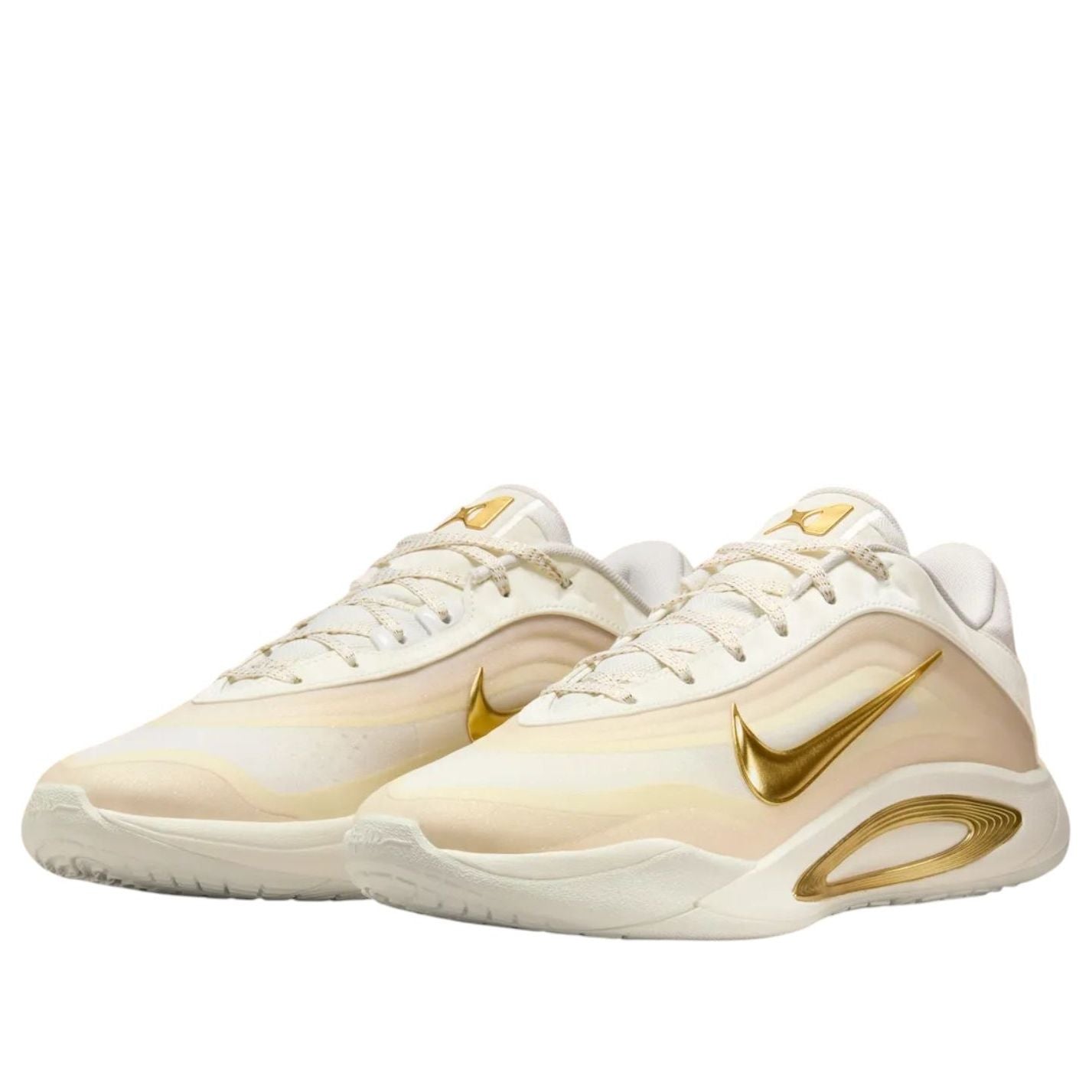 Lookbook (W) Nike A''ja Wilson A''One ''Gold Dynasty'' /FZ8606-102 Sneaker Goud Dynasty FZ8605-102