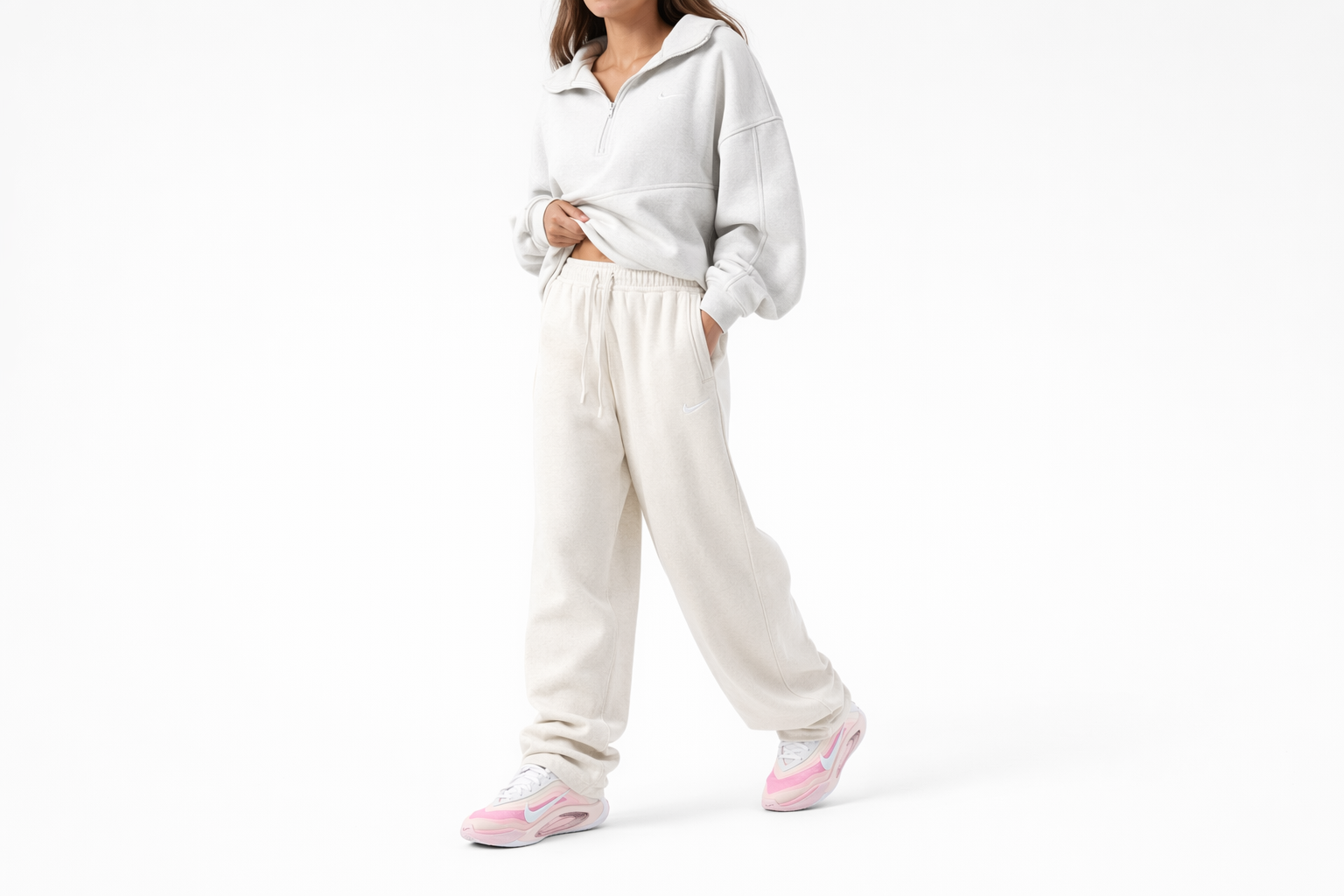 Order (Women) Nike A'One "Birthday Cake" EP Sneakers White/Prism Pink/Pink Ice/Perfect Pink FZ8606-101