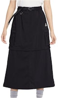(Women) Nike ACG Black Waterproof Utility Skirt with Detachable Zipper Design. FN1970-010 (Women) Nike ACG Black Waterproof Utility Skirt with Detachable Zipper Design. FN1970-010