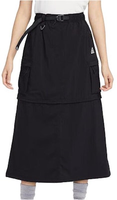 (W) 耐克ACG黑色防水多功能半裙,配可拆卸拉链设计。 FN1970-010 Order (W) 耐克ACG黑色防水多功能半裙,配可拆卸拉链设计。 FN1970-010