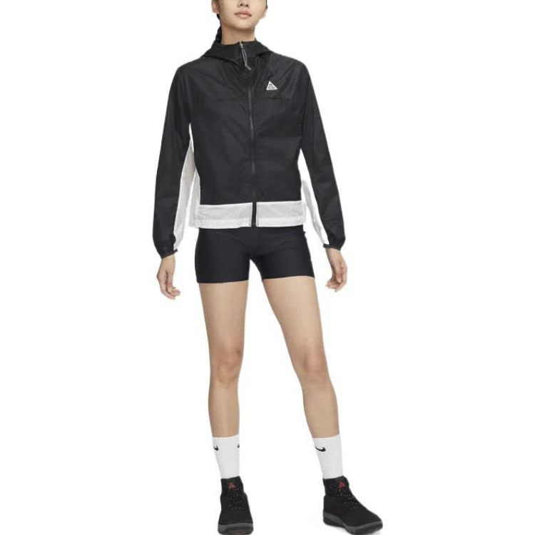 (Women) Nike ACG "Cinder Cone" Black/White Patchwork Logo Jacket DB1151-045 圖 4