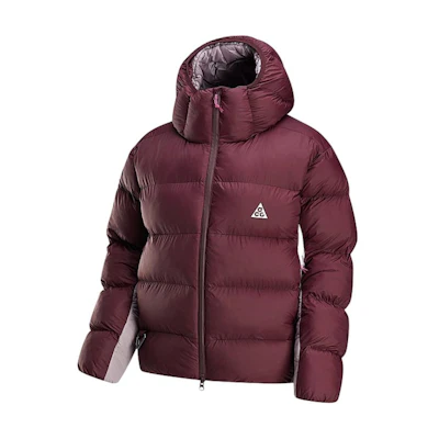 (Women) Nike ACG Color-Block Puffer Jacket Red FZ6762-652
