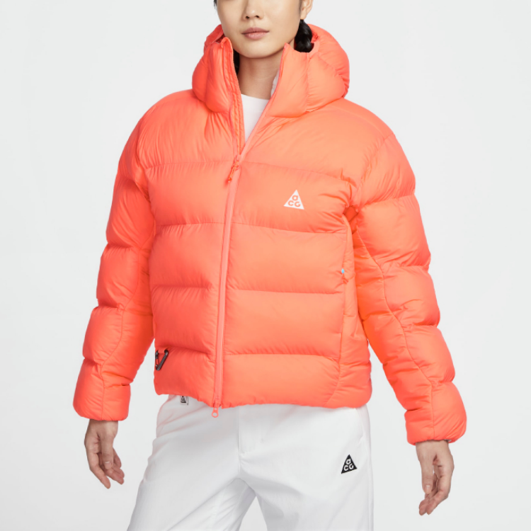 (Women) Nike ACG  Insulated Hooded Zip Jacket Orange FZ6762-643 圖 3