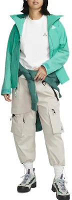 (Women) Nike ACG Light Green Embroidered Logo Hoodie Jacket. DQ6886-369 Shop (Women) Nike ACG Light Green Embroidered Logo Hoodie Jacket. DQ6886-369