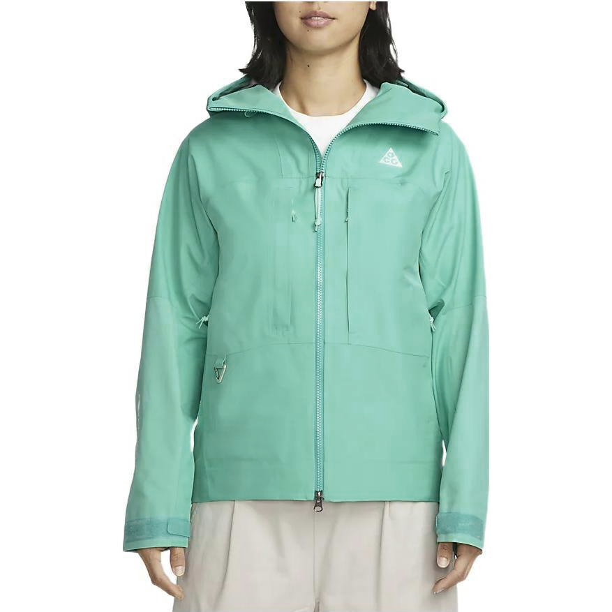 Purchase (Women) Nike ACG  Light Green Embroidered Logo Hoodie Jacket. DQ6886-369