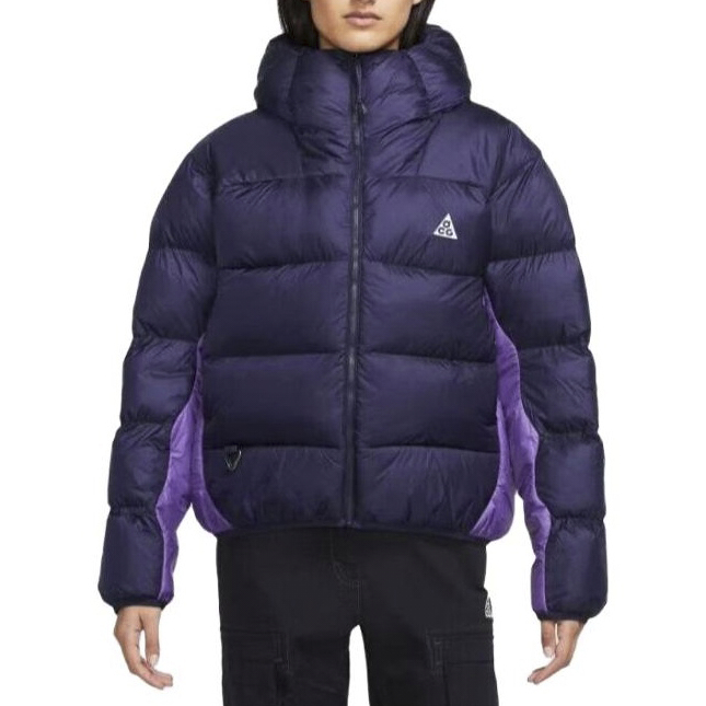 Shop (W) Nike ACG Lunar Lake紫色連帽羽絨外套 FB8001-555
