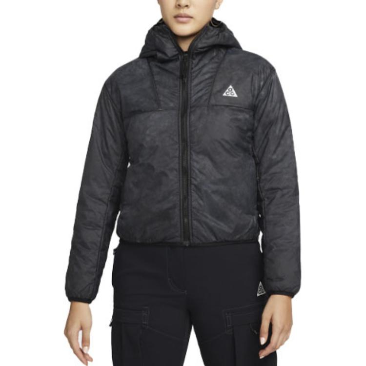 (Women) Nike ACG  Packable Full-Zip Insulated Jacket Black DJ1262-010 圖 4