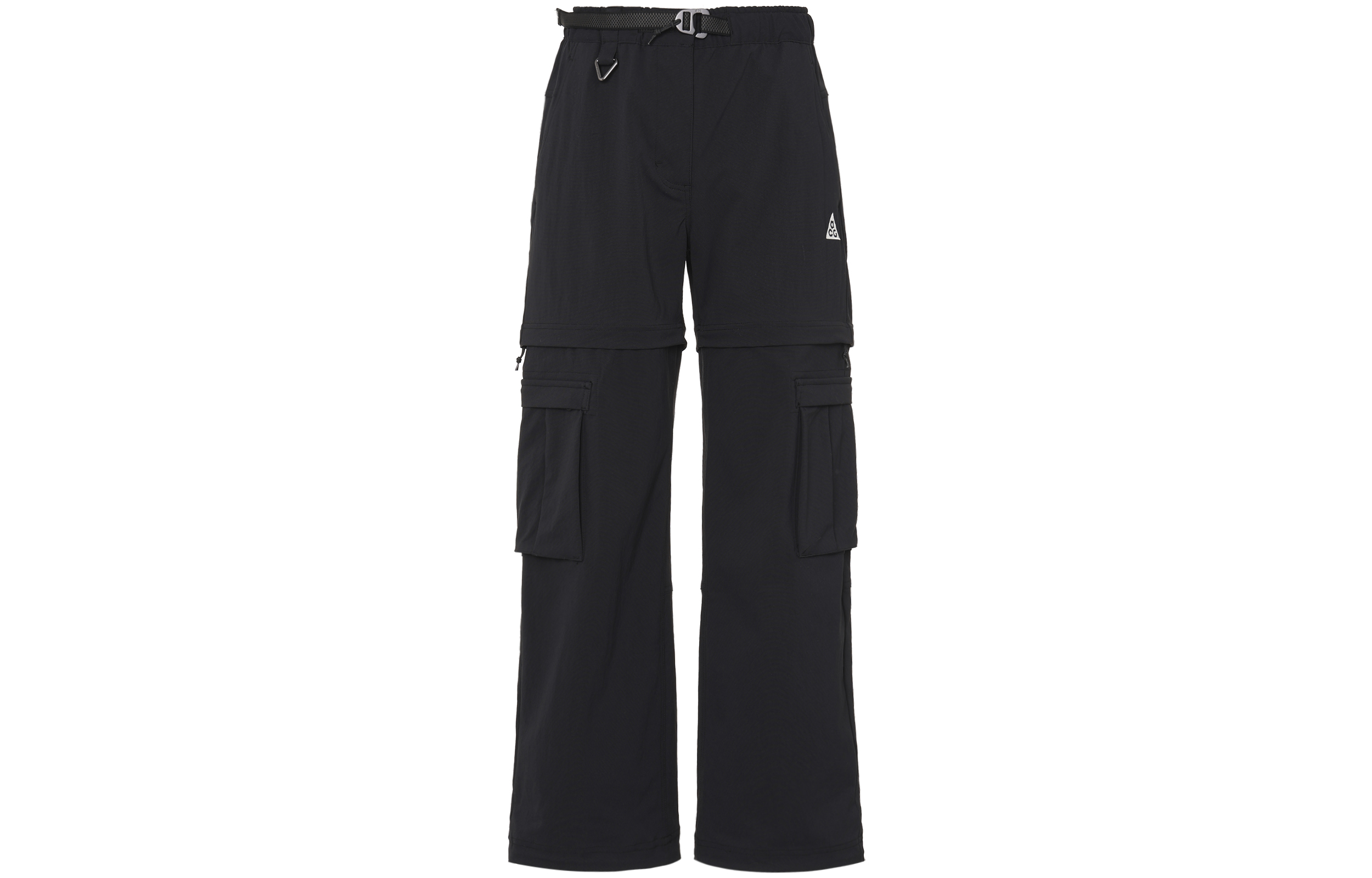 Order (Women) Nike ACG "Smith Summit"  Black Outdoor Cargo Pants with Removable Zippers. FB7884-010