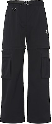 (Women) Nike ACG "Smith Summit" Black Outdoor Cargo Pants with Removable Zippers. FB7884-010 Order (Women) Nike ACG "Smith Summit" Black Outdoor Cargo Pants with Removable Zippers. FB7884-010