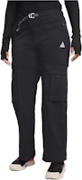 (Women) Nike ACG 'Smith Summit' Detachable Pants Black with Solid Logo Design FB7883-010 (Women) Nike ACG 'Smith Summit' Detachable Pants Black with Solid Logo Design FB7883-010