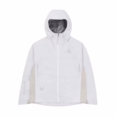 (Women) Nike ACG White Full-Zip Hoodie Jacket. DB8150-121