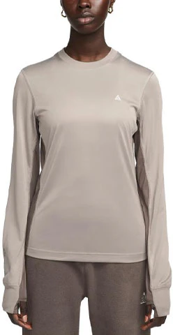women-nike-acg-dri-fit-adv-goat-rocks-olive-gray-logo-crew-long-sleeve-tee-dq-5852-087