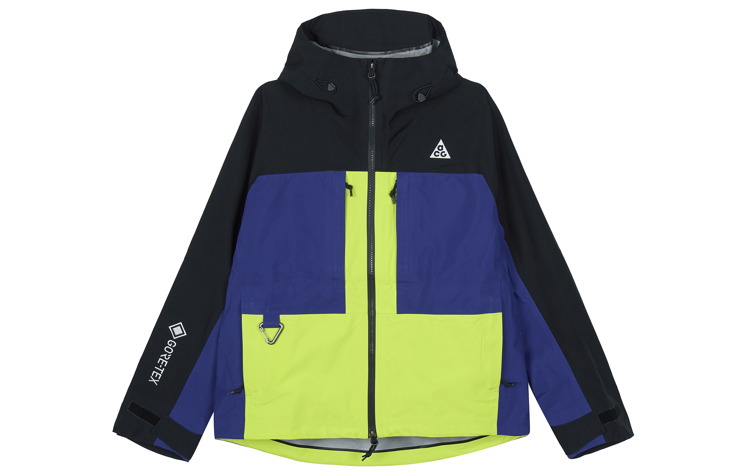 (Women) Nike ACG Gore-Tex "Misery Ridge" Green Hooded Jacket. CV0612-015