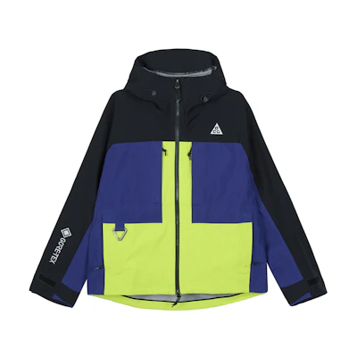 (Women) Nike ACG GTX "Misery Ridge" Green Hooded Jacket. CV0612-015