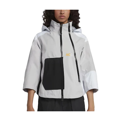 (Women) Nike ACG GTX Waterproof Casual Hoodie Jacket Gray AJ0954-092
