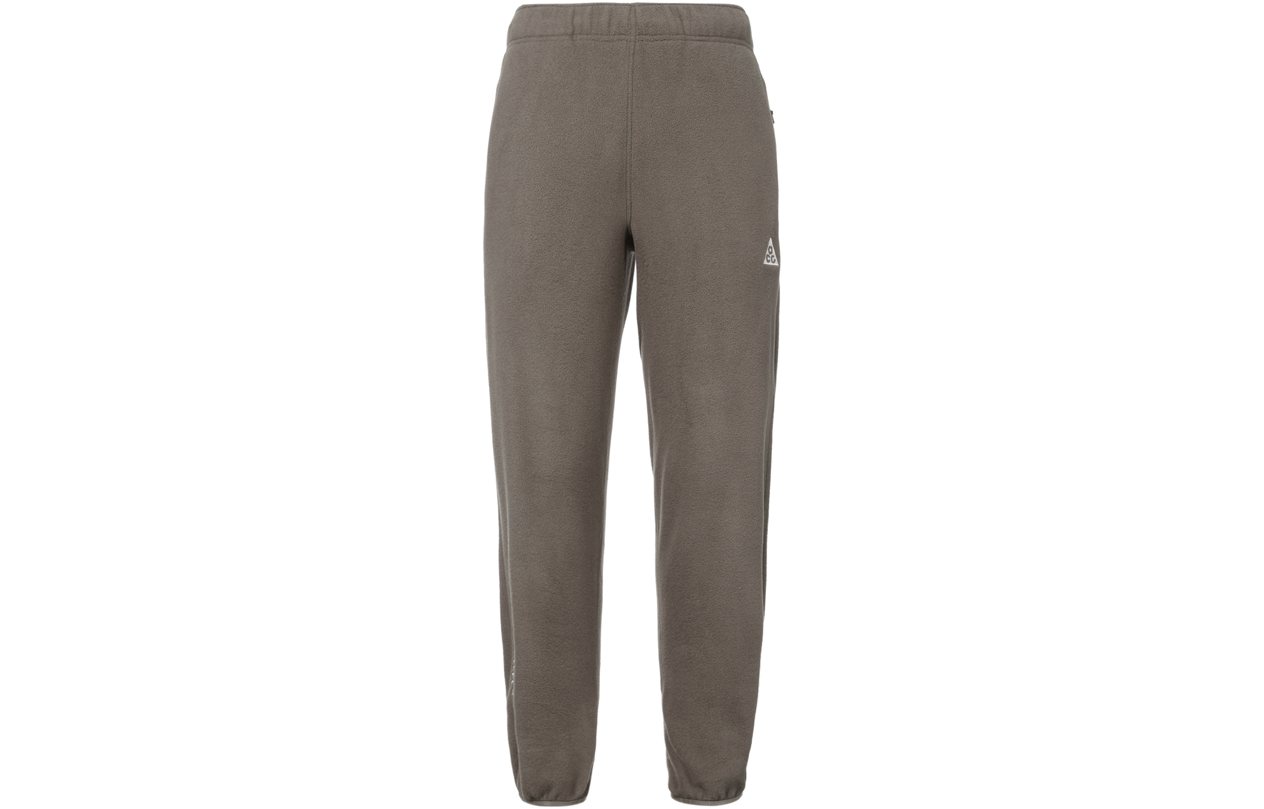 (Women) Nike ACG Logo Print Knit Jogger Pants Women Ironstone Color CV0615-004