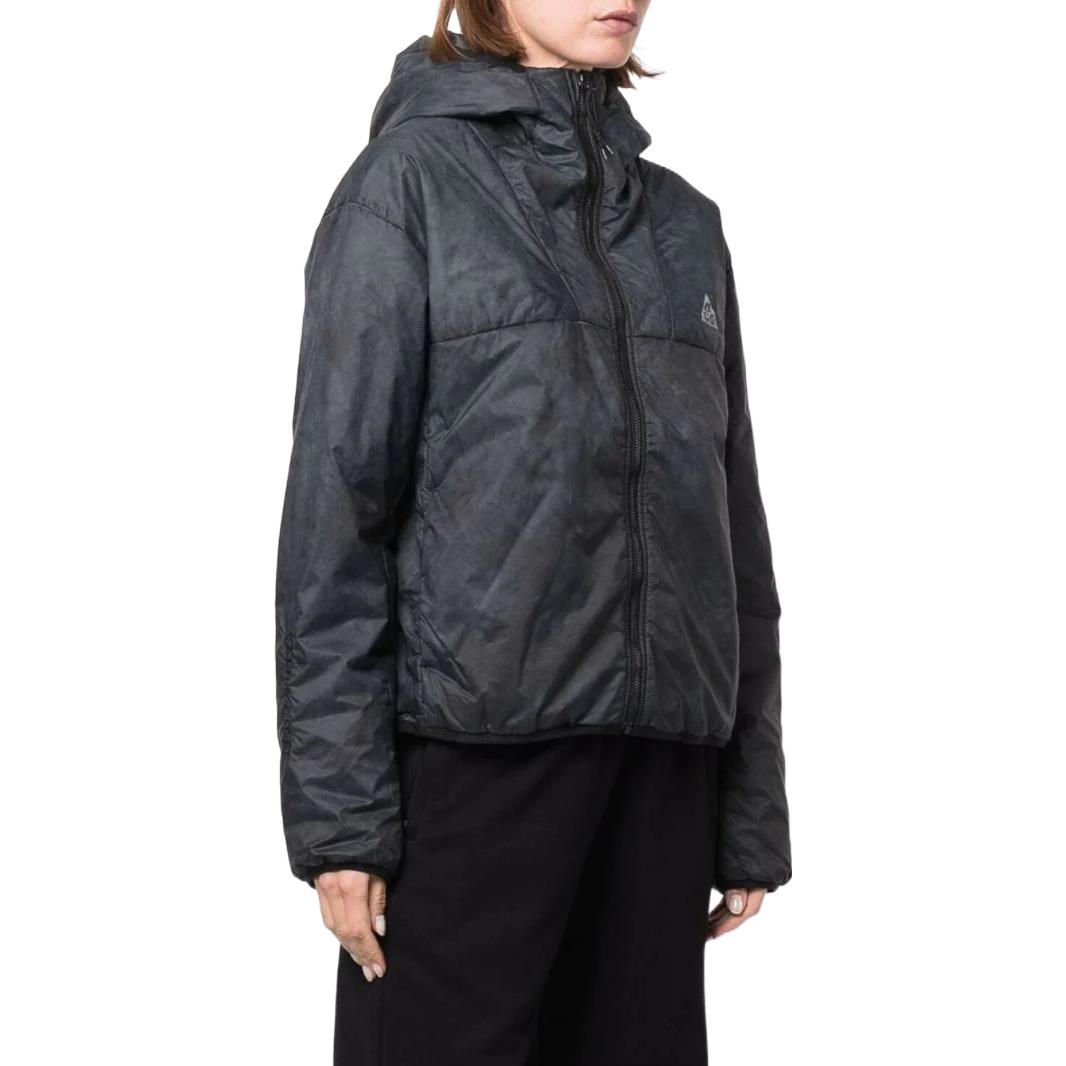 (Women) Nike ACG Rope De Dope Logo Print Black Zip-Up Hoodie Jacket DJ1261-010 圖 5