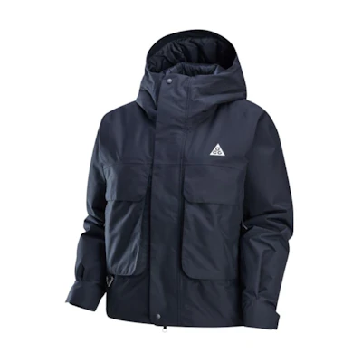 (Women) Nike ACG Skull Peak Windproof Fleece Jacket Black/ Summit White FV7328-010