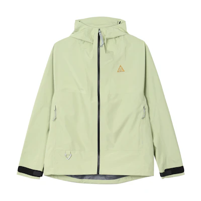 (Women) Nike ACG Storm-Fit "Cascade Rains" Green Logo Embroidered Zip Hoodie Jacket Women. DR3169-343