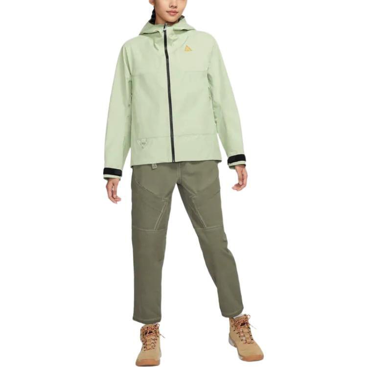 (Women) Nike ACG Storm-Fit "Cascade Rains" Green Logo Embroidered Zip Hoodie Jacket Women. DR3169-343 圖 4