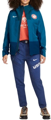 (W) 나이키 ACG 스톰 핏 ADV "체인 오브 크레이터" 후드 재킷 블루. DD8852-492 Lookbook (W) 나이키 ACG 스톰 핏 ADV "체인 오브 크레이터" 후드 재킷 블루. DD8852-492