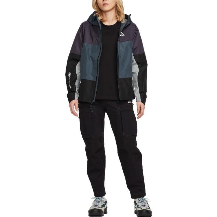 (Women) Nike ACG Storm-FIT ADV "Chain of Craters"  Colorblock Hooded Jacket. DB8150-309 圖 4