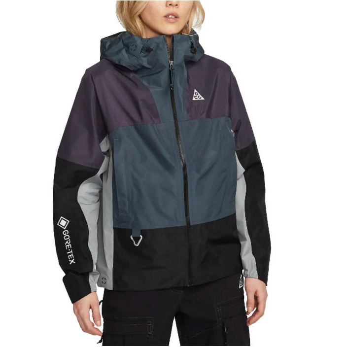 (Women) Nike ACG Storm-FIT ADV "Chain of Craters"  Colorblock Hooded Jacket. DB8150-309 圖 5