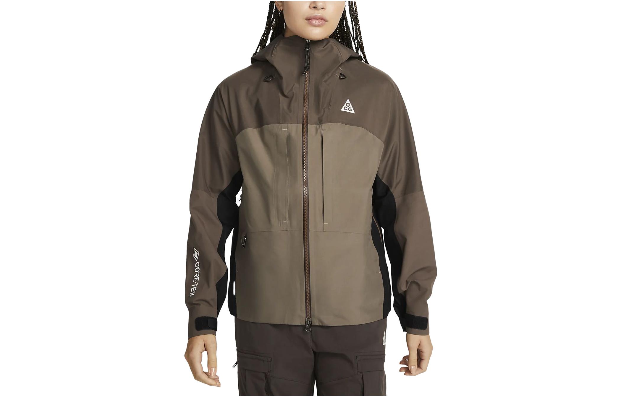 Order (Women) Nike ACG Storm-FIT ADV GORE-TEX Misery Ridge  Jacket Brown Colorblock DQ6885-004