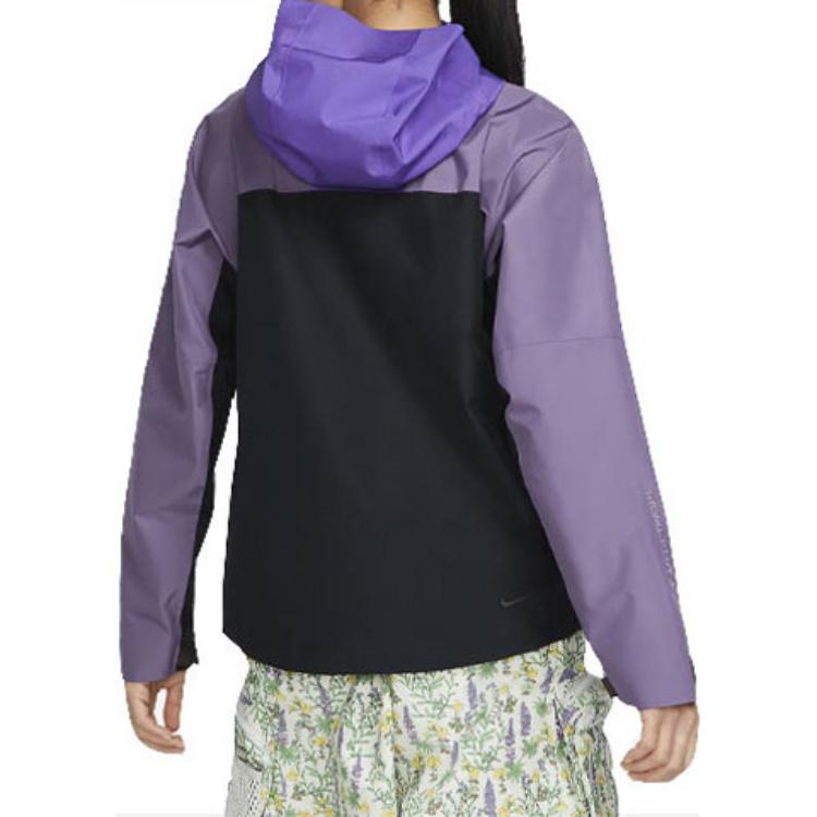 (Women) Nike ACG Storm-FIT Waterproof Colorblock Half-Zip Hoodie Jacket Purple DN3913-579 圖 6