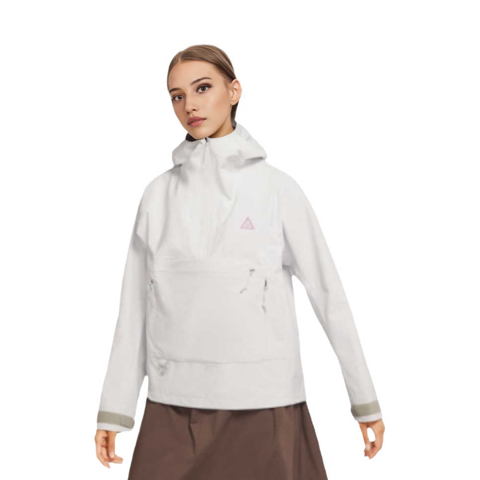 (Women) Nike ACG Storm-FIT Waterproof Windproof Half-Zip Jacket Women’s White DN3913-121 圖 4