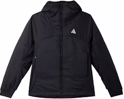 (Women) Nike ACG Therma-FIT ADV "Rope De Dope" Black Insulated Hooded Jacket DQ5841-011 (Women) Nike ACG Therma-FIT ADV "Rope De Dope" Black Insulated Hooded Jacket DQ5841-011