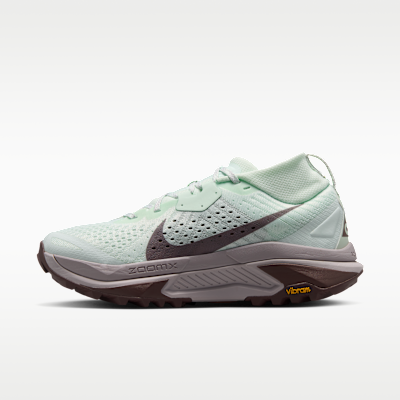 (Women) Nike ACG Zegama Trail Running Shoes Barely Green/Tattoo/Silver Lilac HV8115-300