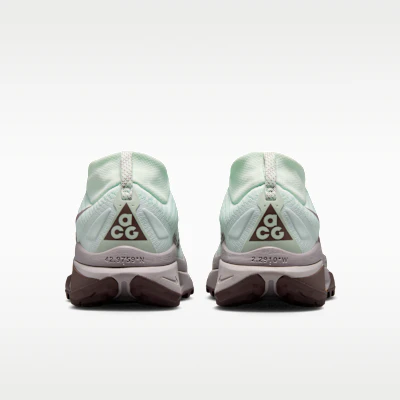 (W) Nike ACG Zegama Zapatos Trail Running Verde Claro/Tatuaje/Lila Plateado HV8115-300 Details for (W) Nike ACG Zegama Zapatos Trail Running Verde Claro/Tatuaje/Lila Plateado HV8115-300
