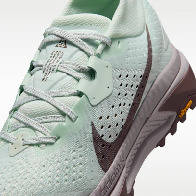 (W) Nike ACG Zegama Zapatos Trail Running Verde Claro/Tatuaje/Lila Plateado HV8115-300 Sizing (W) Nike ACG Zegama Zapatos Trail Running Verde Claro/Tatuaje/Lila Plateado HV8115-300