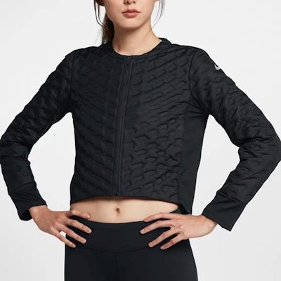 (W) 耐克Aeroloft黑色长袖跑步夹克 929133-010 Lookbook (W) 耐克Aeroloft黑色长袖跑步夹克 929133-010