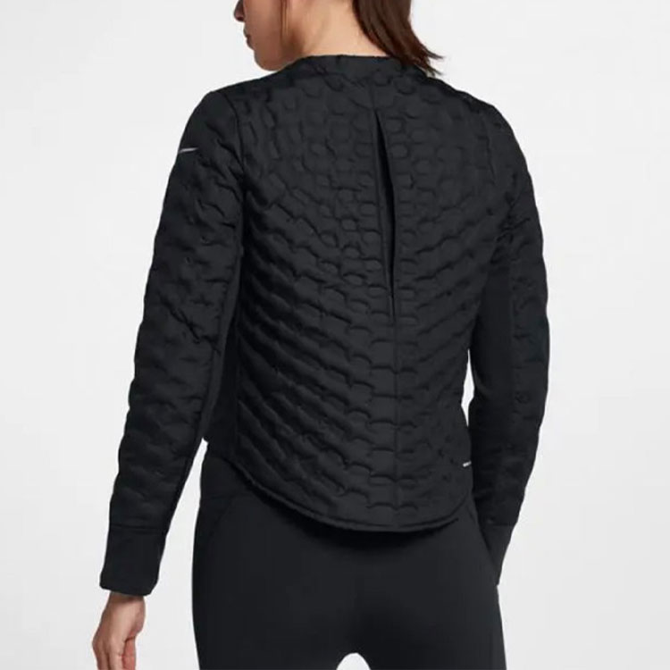Shop (W) 耐克Aeroloft黑色长袖跑步夹克 929133-010