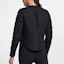 Shop (W) 耐克Aeroloft黑色长袖跑步夹克 929133-010