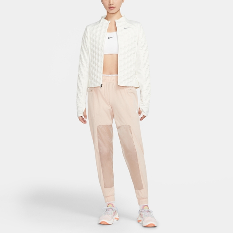 (Women) Nike Aeroloft Running Breathable Casual Long-Sleeve Jacket Sail White CZ1544-133 圖 4
