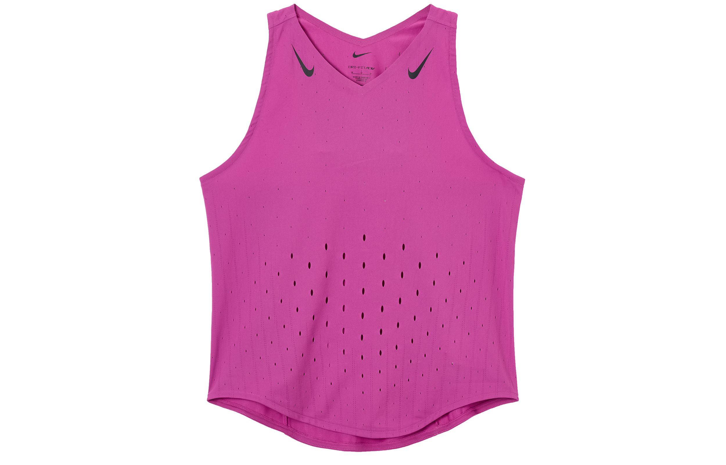 (Women) Nike AEROSWIFT Dri-FIT ADV Purple Sleeveless V-Neck Vest. FN2504-518