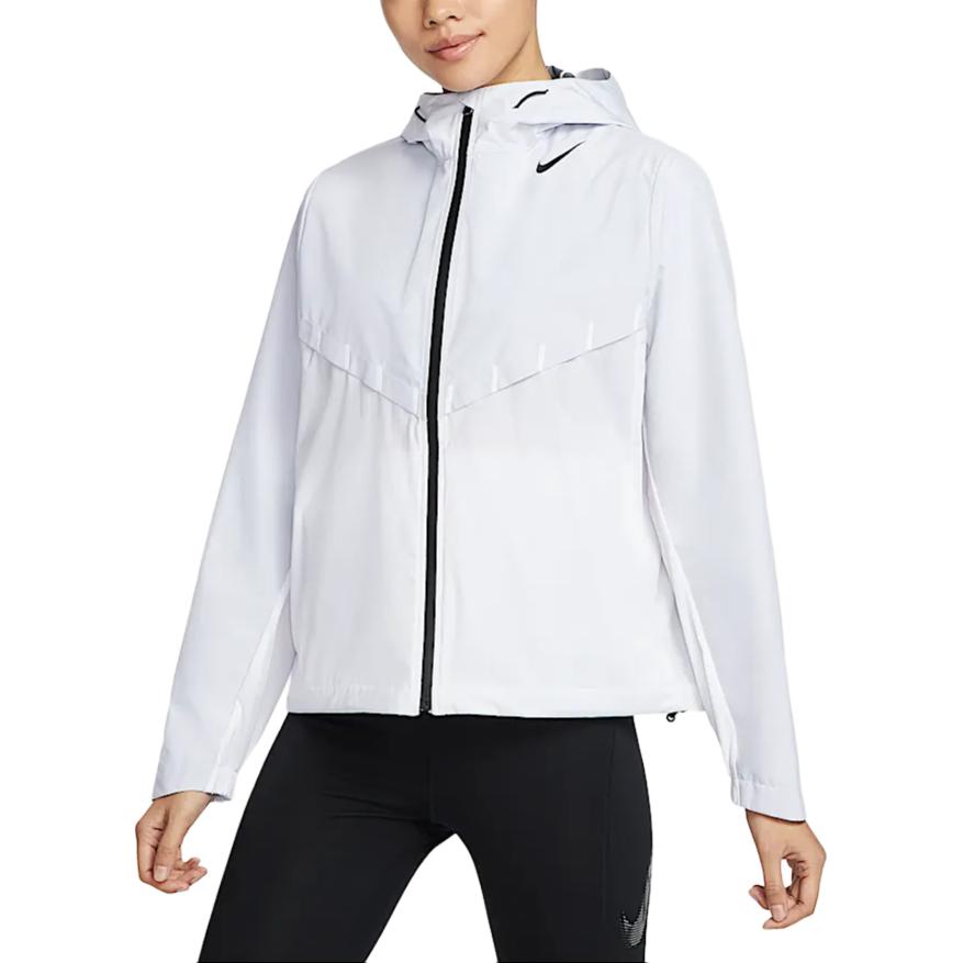 Order (Women) Nike AEROSWIFT Storm-FIT  Windproof Breathable Hoodie Jacket White/Black FZ3397-100