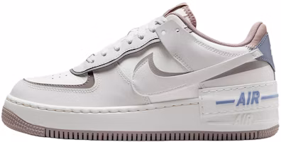 (Women) Nike AF1 Shadow Sneakers Beige Leather Cushioning Comfortable Casual Shoes IO7594-101 (Women) Nike AF1 Shadow Sneakers Beige Leather Cushioning Comfortable Casual Shoes IO7594-101