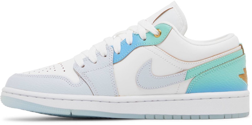 (Women) Nike Air Air Jordan 1 Low SE 'Emerald Rise' FN8899-131 Lookbook (Women) Nike Air Air Jordan 1 Low SE 'Emerald Rise' FN8899-131