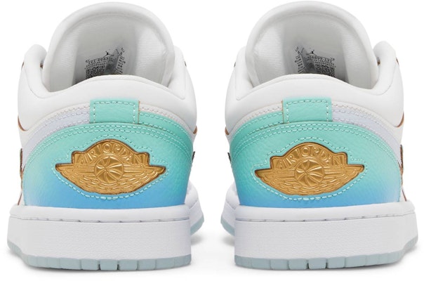 (Women) Nike Air Air Jordan 1 Low SE 'Emerald Rise' FN8899-131 Details for (Women) Nike Air Air Jordan 1 Low SE 'Emerald Rise' FN8899-131