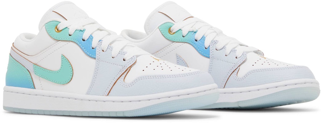 (Women) Nike Air Air Jordan 1 Low SE 'Emerald Rise' FN8899-131 Cheap (Women) Nike Air Air Jordan 1 Low SE 'Emerald Rise' FN8899-131
