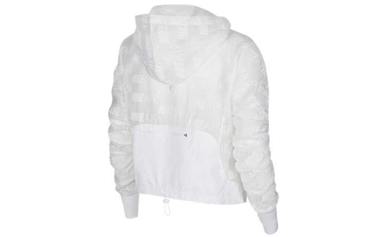 (Women) Nike Air All-Over Print White Hooded Jacket CT7378-100 圖 3
