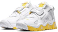 Lookbook Nike Air Barrage Mid 中筒 復古籃球鞋 女款 白黃