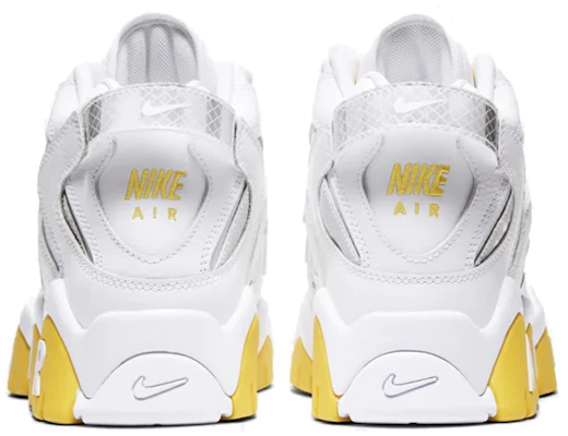Nike Air Barrage Mid 中筒 復古籃球鞋 女款 白黃 Shop Nike Air Barrage Mid 中筒 復古籃球鞋 女款 白黃