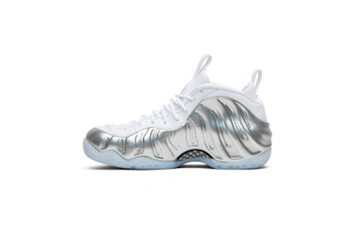 (Women) Nike Air Foamposite One Chrome White AA3963-100